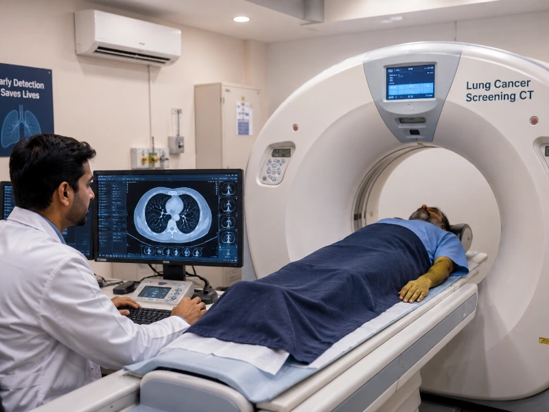 Advanced Multi-slice Lung Cancer Screening CT Imaging Technology Machine